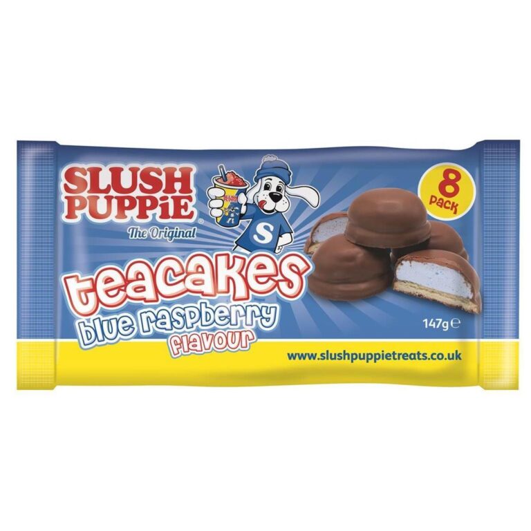 SLUSH PUPPiE Blue Raspberry Teacakes Packet