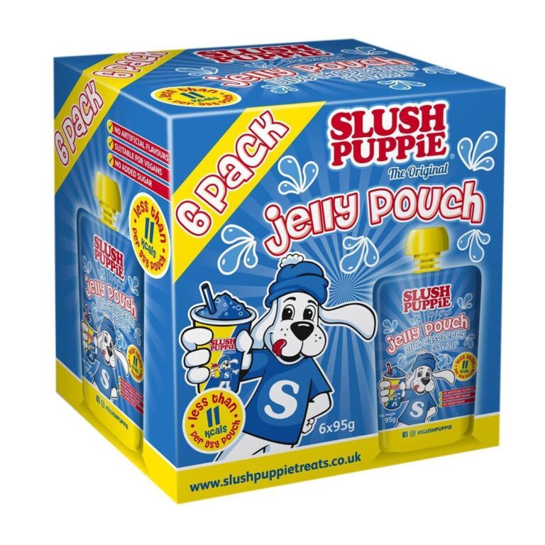SLUSH PUPPiE Raspberry Jelly Pouch Box